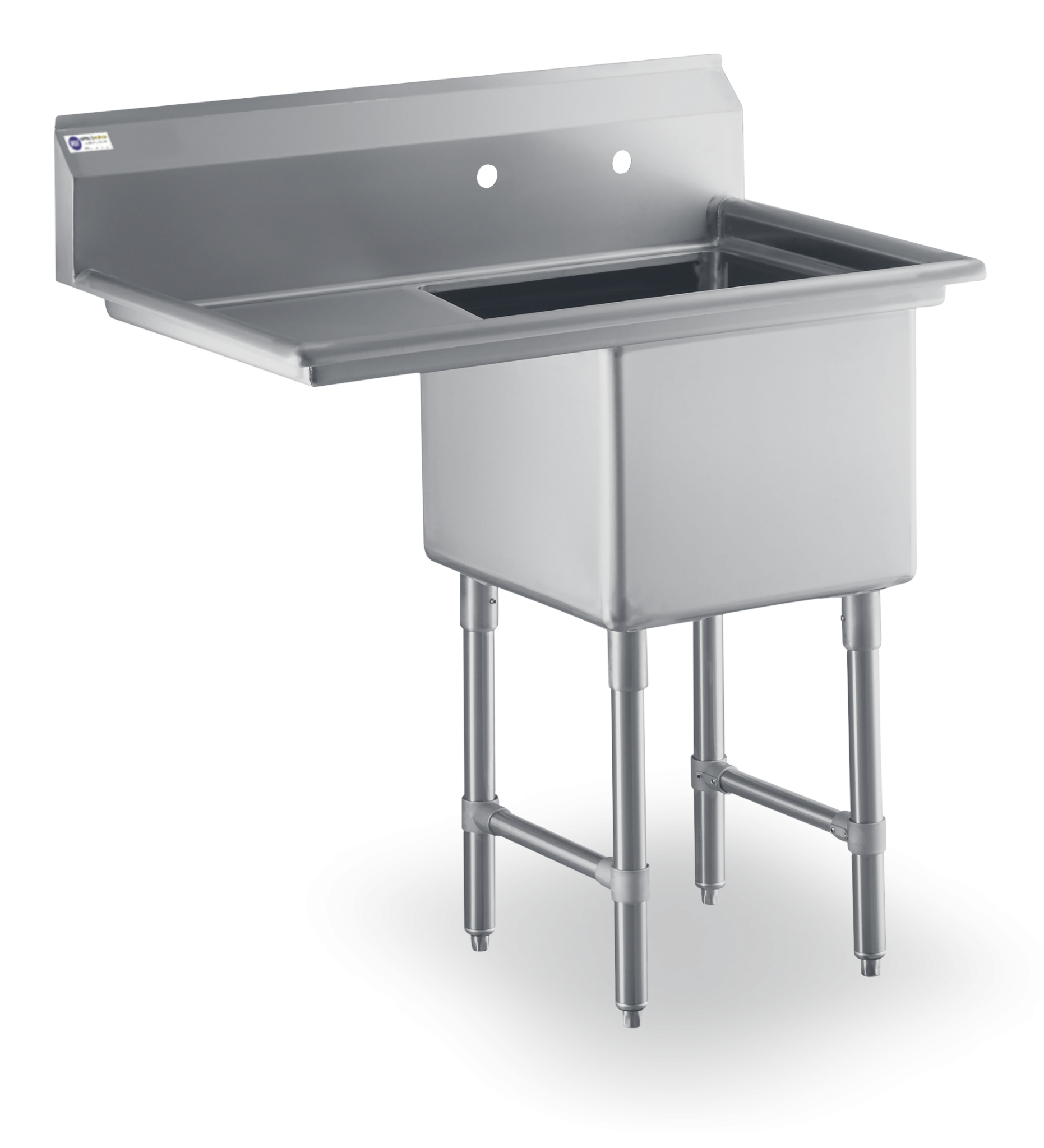 18 Gauge Stainless Steel Sink with One 18